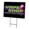 Signmission Vape Shop Lowest Prices Yard & Stake outdoor plastic coroplast window, 1216-Vape Shop Lowest Prices C-1216-DS-Vape Shop Lowest Prices - alternate 1
